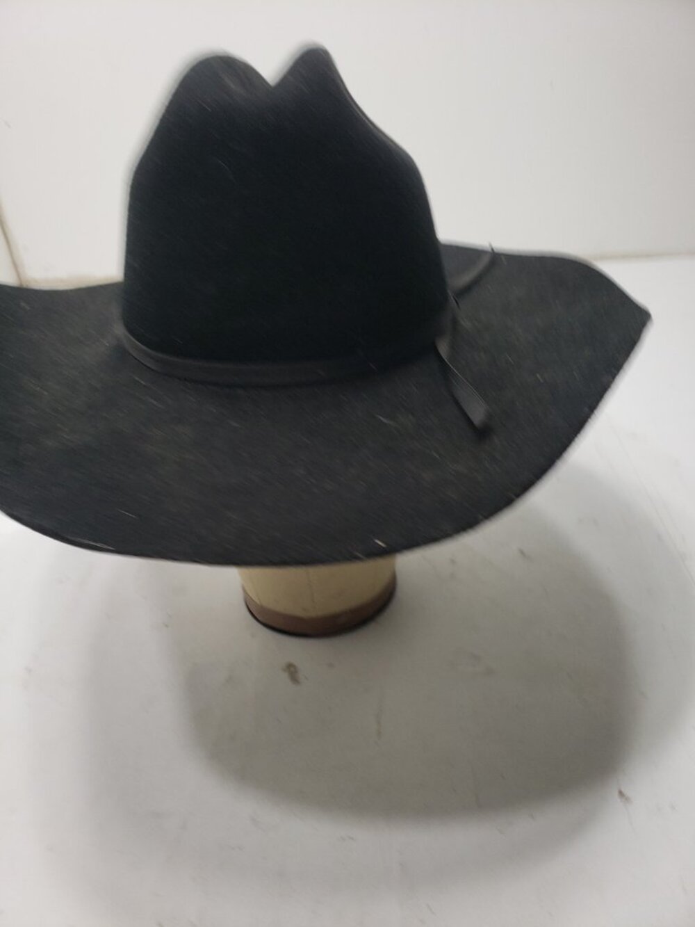 Cody James Black 3X Wool Blend Cowboy Hat Western Mens Size 6 7/8 Made In USA - Picture 3 of 10